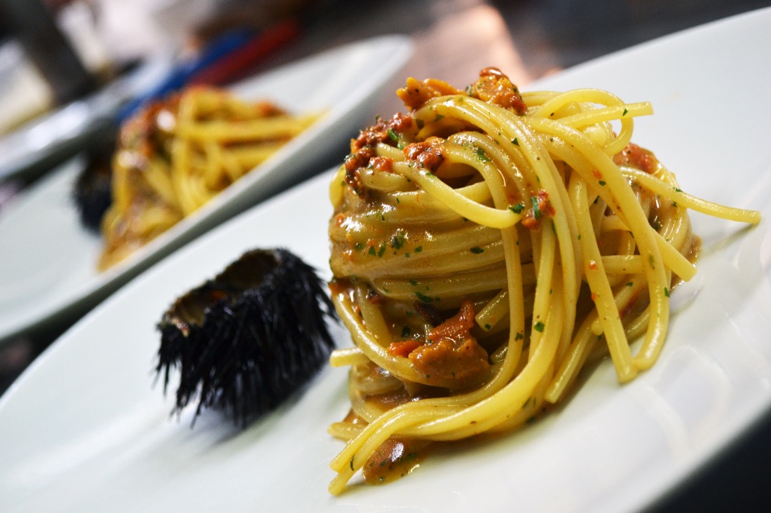 Linguine ai ricci di mare